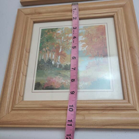 Set Of 2 Crystal Art Gallery Framed Autumn Landscape Prints - Picture 6 of 8